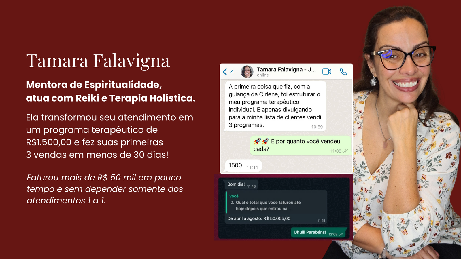 Depoimento de cliente da Consultoria UpGrade